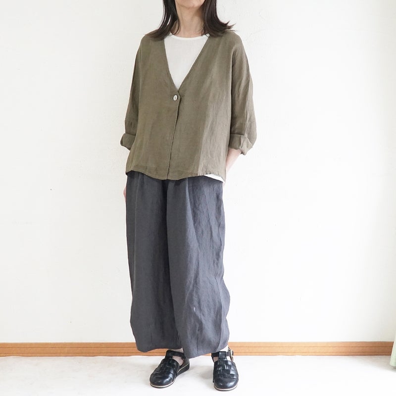 Branch m‘.,ブランチエム,ナチュラル,30代,40代,50代,60代,リネン,麻,ゆったり,パンツ,デニム,リネンパンツ ,ワイドパンツ,コクーンパンツ,バルーンパンツ,