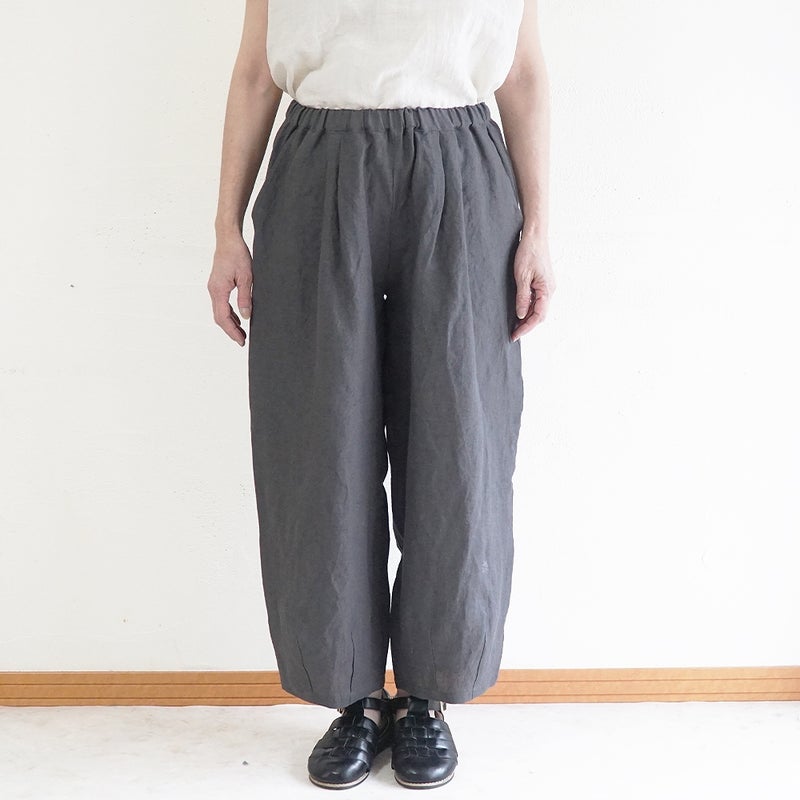Branch m‘.,ブランチエム,ナチュラル,30代,40代,50代,60代,リネン,麻,ゆったり,パンツ,デニム,リネンパンツ ,ワイドパンツ,コクーンパンツ,バルーンパンツ,