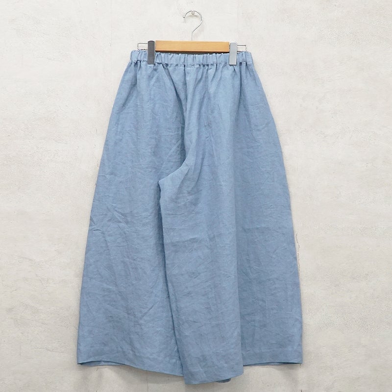 Branch m‘.,ブランチエム,ナチュラル,30代,40代,50代,60代,リネン,麻,ゆったり,パンツ,リネンパンツ ,ワイドパンツ,ギャザーパンツ,
