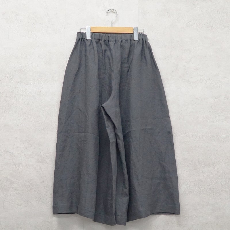Branch m‘.,ブランチエム,ナチュラル,30代,40代,50代,60代,リネン,麻,ゆったり,パンツ,リネンパンツ ,ワイドパンツ,ギャザーパンツ,
