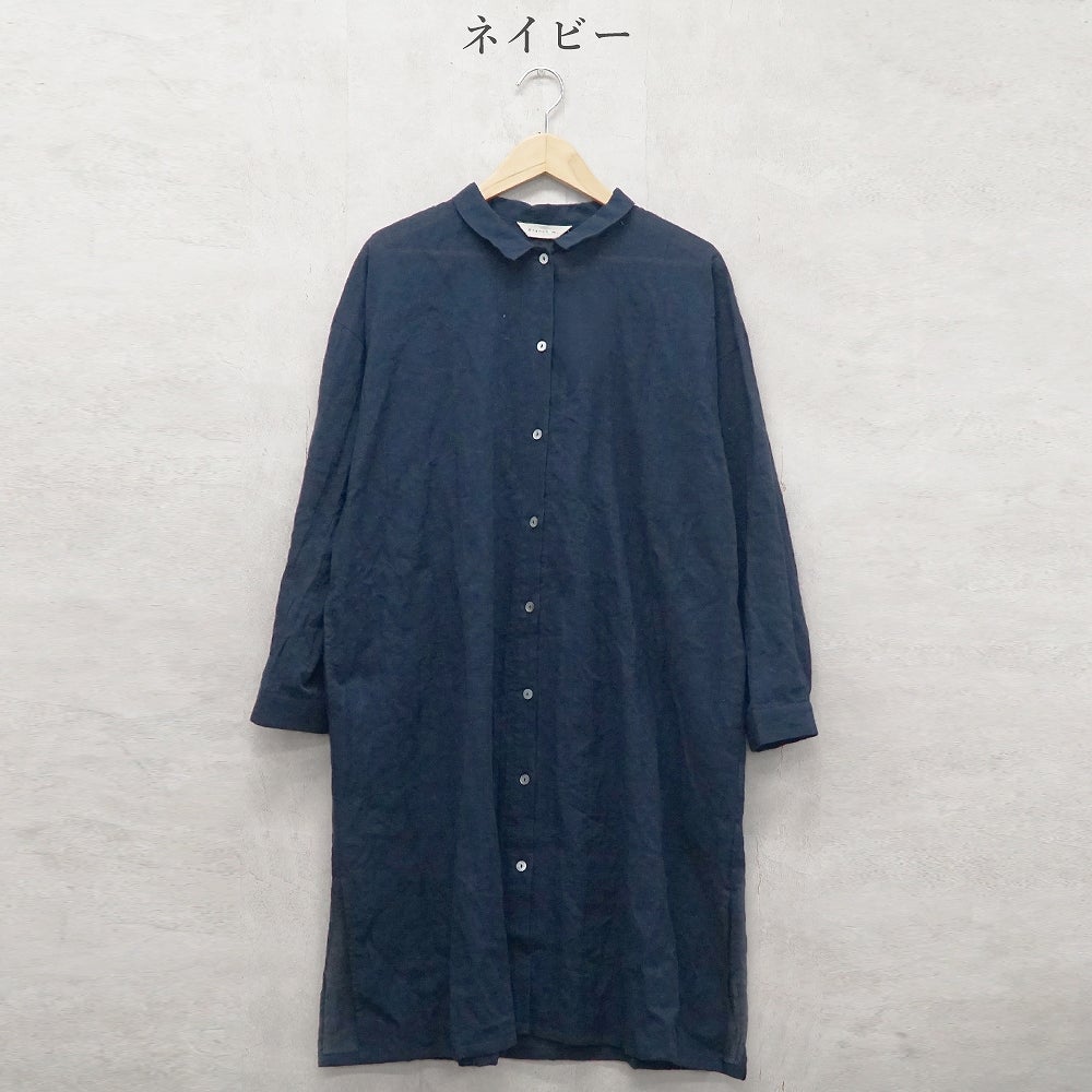 Branch m‘.,ブランチエム,ナチュラル,30代,40代,50代,60代,コットン,ゆったり,綿,シャツ,シャツワンピース,ワンピース,シアーワンピース, シャツ,ブラウス,シャツブラウス,シアー,シアーシャツ,チビ衿,シアーブラウス,綿シャツ,綿ブラウス,コットンブラウス,コットンシャツ,羽織,紫外線,紫外線対策,冷房,冷房対策,