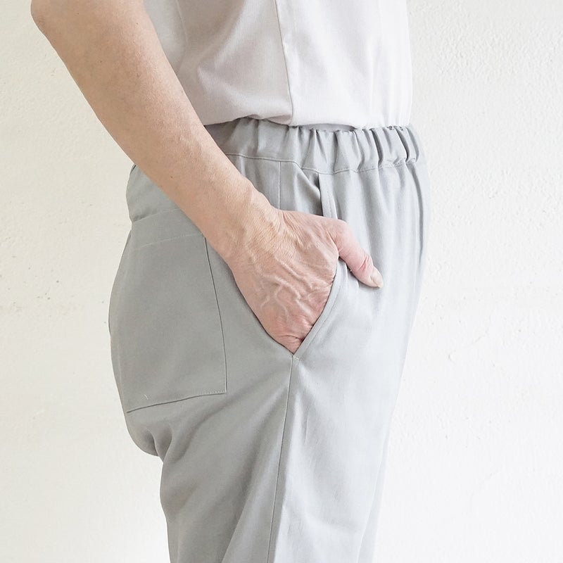 Branch m‘.,ブランチエム,ナチュラル,30代,40代,50代,60代,コットンリネン,ゆったり,パンツ,ストレッチパンツ,スリムパンツ,ストレートパンツ,テーパードパンツ,テーパード