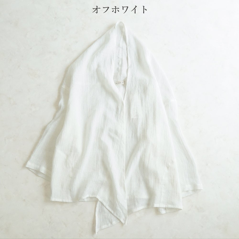 Branch m‘.,ブランチエム,ナチュラル,30代,40代,50代,60代,リネン,ゆったり,カーディガン,ショール,リネンカーデ,リネンカーディガン,リネンショール,ショールカーディガン,ストールカーディガン,紫外線対策,冷房対策