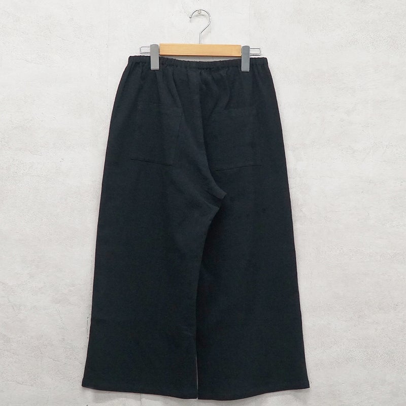 Branch m‘.,ブランチエム,ナチュラル,30代,40代,50代,60代,コットン,綿,ゆったり,パンツ,ワイドパンツ,ストレートパンツ,ぺチパンツ,高島ちぢみ,楊柳,セットアップ