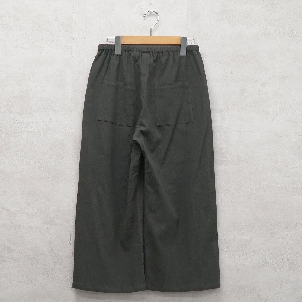 Branch m‘.,ブランチエム,ナチュラル,30代,40代,50代,60代,コットン,綿,ゆったり,パンツ,ワイドパンツ,ストレートパンツ,ぺチパンツ,高島ちぢみ,楊柳,セットアップ