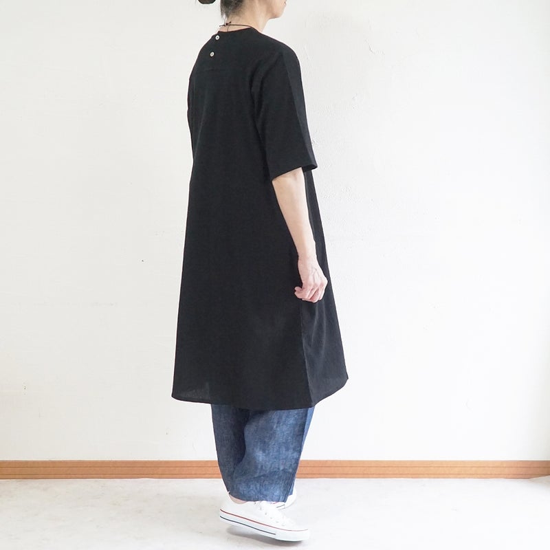 Branch m‘.,ブランチエム,ナチュラル,30代,40代,50代,60代,コットン,綿,ゆったり,パンツ,ワイドパンツ,ストレートパンツ,ぺチパンツ,高島ちぢみ,楊柳,セットアップ