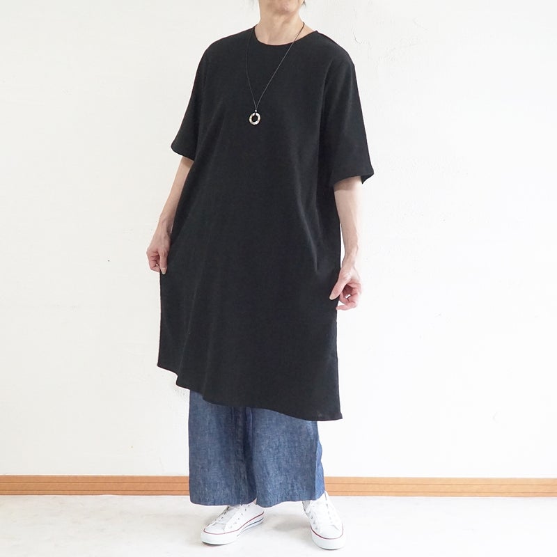 Branch m‘.,ブランチエム,ナチュラル,30代,40代,50代,60代,コットン,綿,ゆったり,パンツ,ワイドパンツ,ストレートパンツ,ぺチパンツ,高島ちぢみ,楊柳,セットアップ