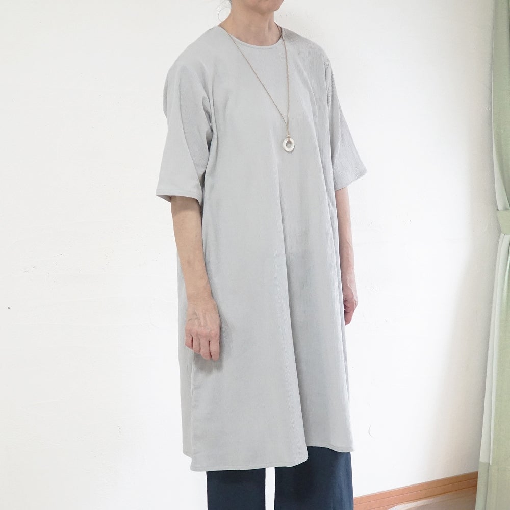 Branch m‘.,ブランチエム,ナチュラル,30代,40代,50代,60代,コットン,綿,ゆったり,パンツ,ワイドパンツ,ストレートパンツ,ぺチパンツ,高島ちぢみ,楊柳,セットアップ