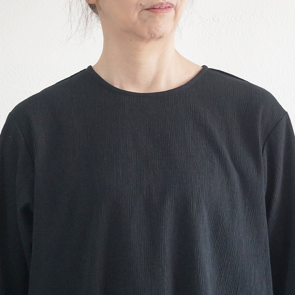 Branch m‘.,ブランチエム,ナチュラル,30代,40代,50代,60代,コットン,綿,ゆったり,パンツ,ワイドパンツ,ストレートパンツ,ぺチパンツ,高島ちぢみ,楊柳,セットアップ