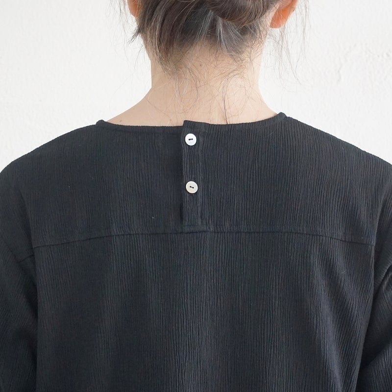 Branch m‘.,ブランチエム,ナチュラル,30代,40代,50代,60代,コットン,綿,ゆったり,パンツ,ワイドパンツ,ストレートパンツ,ぺチパンツ,高島ちぢみ,楊柳,セットアップ