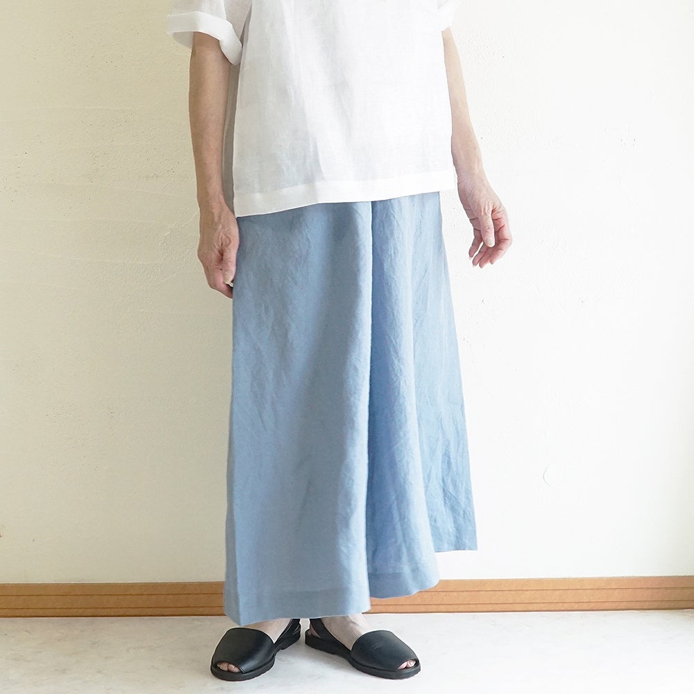 Branch m‘.,ブランチエム,ナチュラル,30代,40代,50代,60代,コーデセット,コーディネートセット,セット売り,ゆったり,リネン,プルオーバー,ブラウス,Tシャツ,プルオーバーブラウス, ,パンツ,リネン,リネンパンツ,ワイドパンツ,ギャザーパンツ