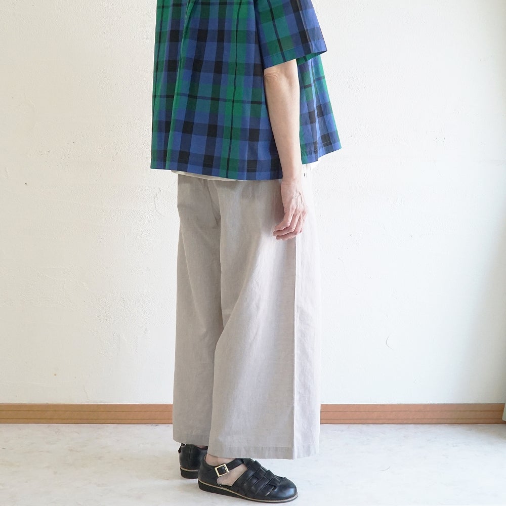 Branch m‘.,ブランチエム,ナチュラル,30代,40代,50代,60代,コットンリネン,ゆったり,パンツ,ワイドパンツ,ストレートパンツ