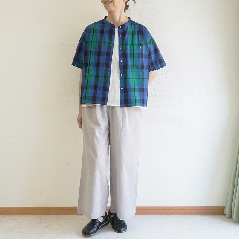 Branch m‘.,ブランチエム,ナチュラル,30代,40代,50代,60代,コットンリネン,ゆったり,パンツ,ワイドパンツ,ストレートパンツ