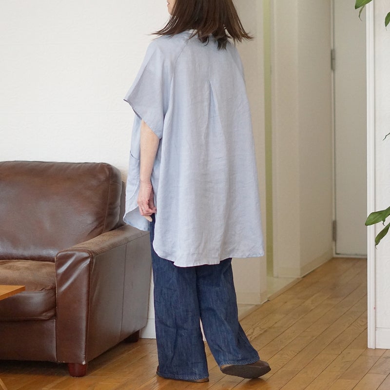 Branch m‘.,ブランチエム,ナチュラル,30代,40代,50代,60代,リネン,ゆったり,チュニック,リネンチュニック,割烹着,リネン割烹着,エプロン,リネンエプロン,チュニック,