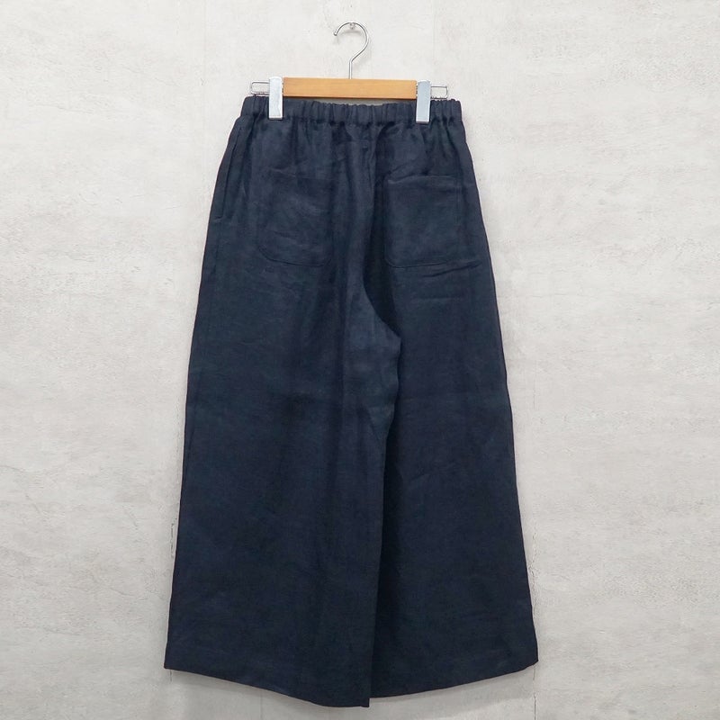 Branch m‘.,ブランチエム,ナチュラル,30代,40代,50代,60代,リネン,麻, ,ゆったり,ワイドパンツ,リネンワイドパンツ,リネンパンツ,パンツ,タックパンツ