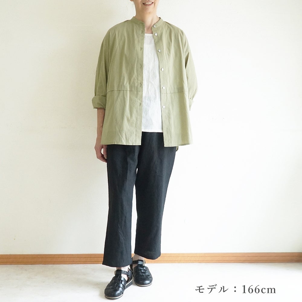 Branch m‘.,ブランチエム,ナチュラル,30代,40代,50代,60代,リネン,ゆったり,麻,pants,パンツ,テーパード,テーパードパンツ,リネンパンツ,フォーマル,オケージョン,セットアップ,
