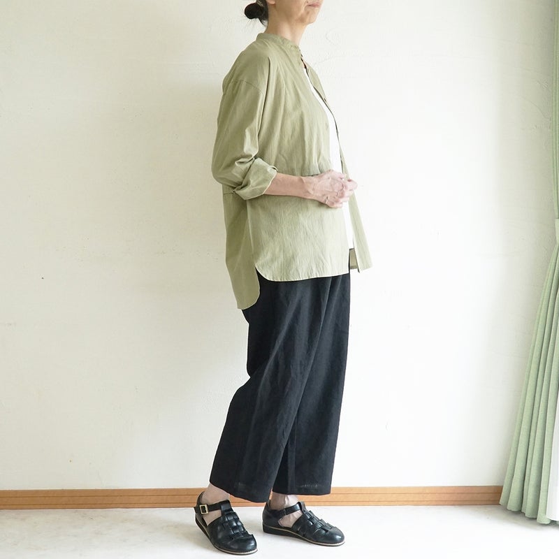 Branch m‘.,ブランチエム,ナチュラル,30代,40代,50代,60代,リネン,ゆったり,麻,pants,パンツ,テーパード,テーパードパンツ,リネンパンツ,フォーマル,オケージョン,セットアップ,