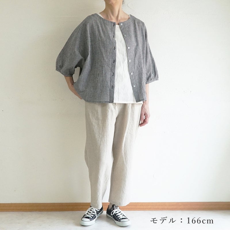 Branch m‘.,ブランチエム,ナチュラル,30代,40代,50代,60代,リネン,ゆったり,麻,pants,パンツ,テーパード,テーパードパンツ,リネンパンツ,フォーマル,オケージョン,セットアップ,