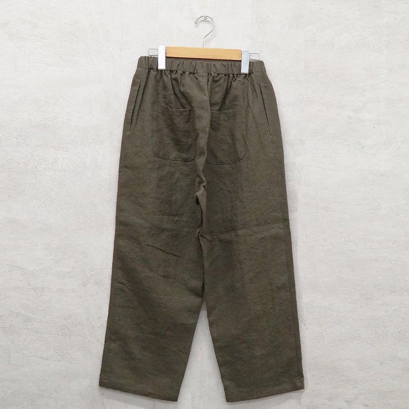Branch m‘.,ブランチエム,ナチュラル,30代,40代,50代,60代,リネン,ゆったり,麻,pants,パンツ,テーパード,テーパードパンツ,リネンパンツ,フォーマル,オケージョン,セットアップ,