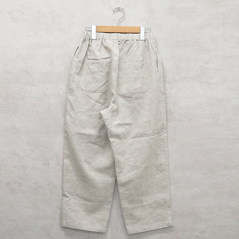 Branch m‘.,ブランチエム,ナチュラル,30代,40代,50代,60代,リネン,ゆったり,麻,pants,パンツ,テーパード,テーパードパンツ,リネンパンツ,フォーマル,オケージョン,セットアップ,