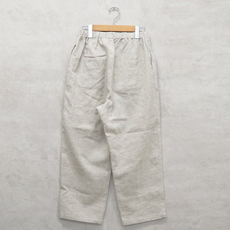 Branch m‘.,ブランチエム,ナチュラル,30代,40代,50代,60代,リネン,ゆったり,麻,pants,パンツ,テーパード,テーパードパンツ,リネンパンツ,フォーマル,オケージョン,セットアップ,