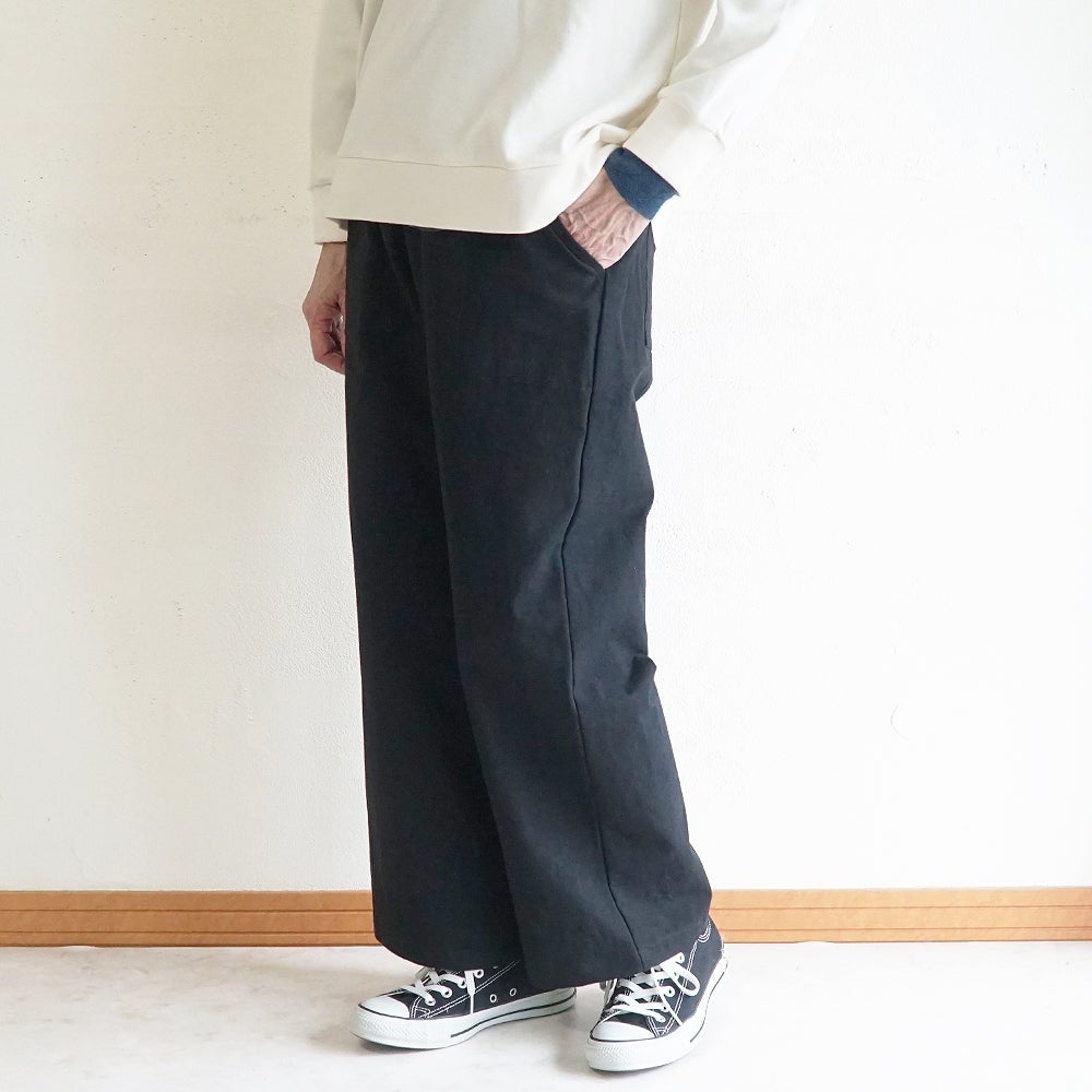 Branch m‘.,ブランチエム,ナチュラル,30代,40代,50代,60代,コットン,綿,ゆったり,パンツ, ,ベイカーパンツ,ストレートパンツ,ワイドパンツ,リネン,麻,綿麻,コットンリネン