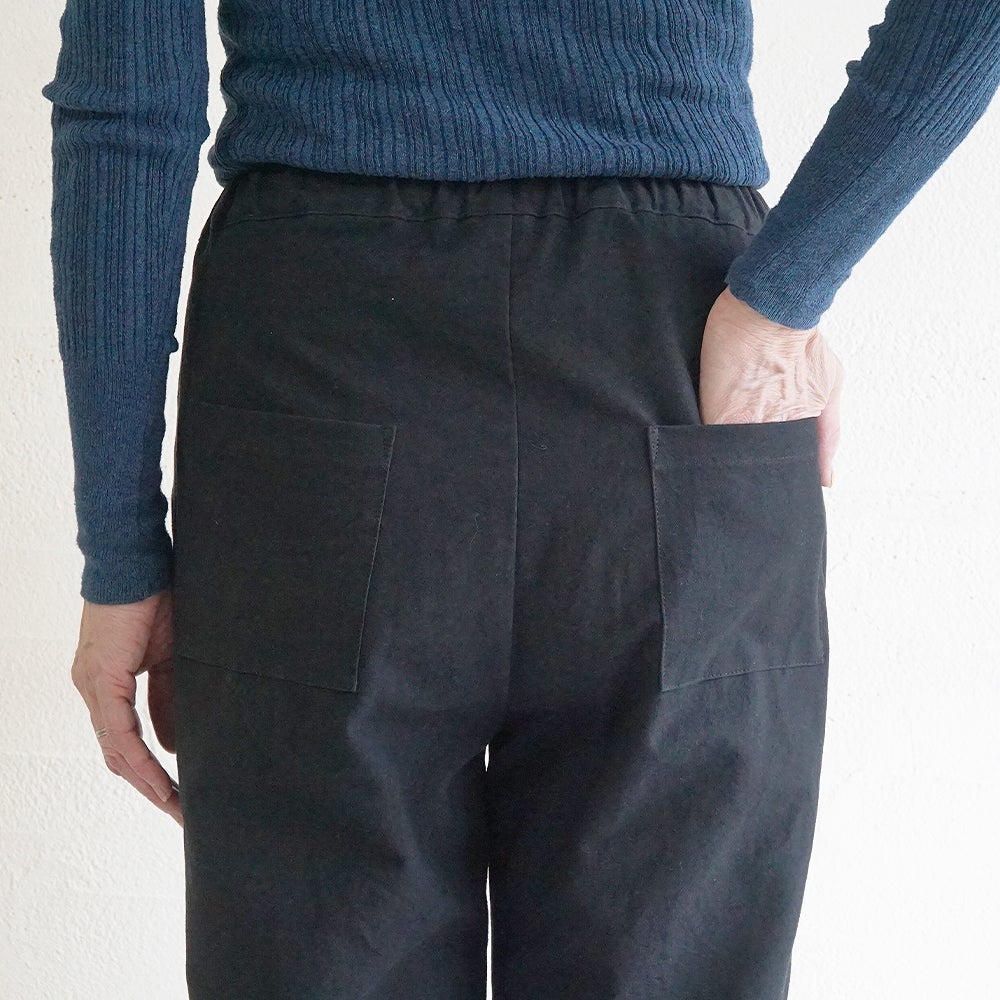 Branch m‘.,ブランチエム,ナチュラル,30代,40代,50代,60代,コットン,綿,ゆったり,パンツ, ,ベイカーパンツ,ストレートパンツ,ワイドパンツ,リネン,麻,綿麻,コットンリネン