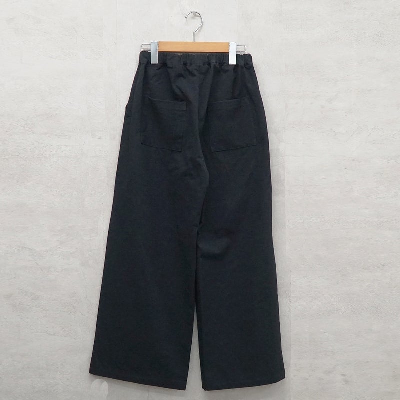 Branch m‘.,ブランチエム,ナチュラル,30代,40代,50代,60代,コットン,綿,ゆったり,パンツ, ,ベイカーパンツ,ストレートパンツ,ワイドパンツ,リネン,麻,綿麻,コットンリネン