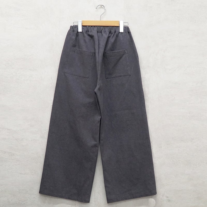 Branch m‘.,ブランチエム,ナチュラル,30代,40代,50代,60代,コットン,綿,ゆったり,パンツ, ,ベイカーパンツ,ストレートパンツ,ワイドパンツ,リネン,麻,綿麻,コットンリネン