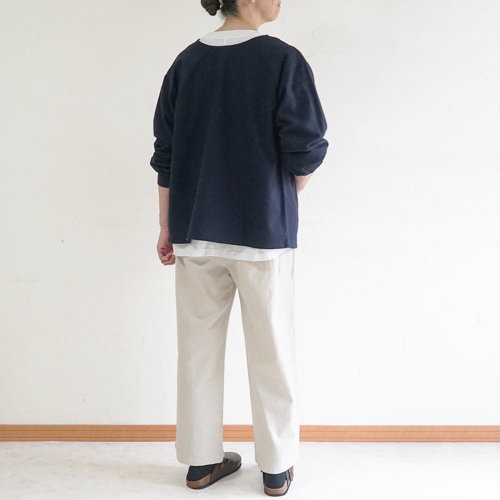 Branch m‘.,ブランチエム,ナチュラル,30代,40代,50代,60代,リネン,ゆったり,麻,コットン,綿,コットンリネン,pants,パンツ,ワイドパンツ,ストレートパンツ,サイドポケットパンツ,サイドポケット,