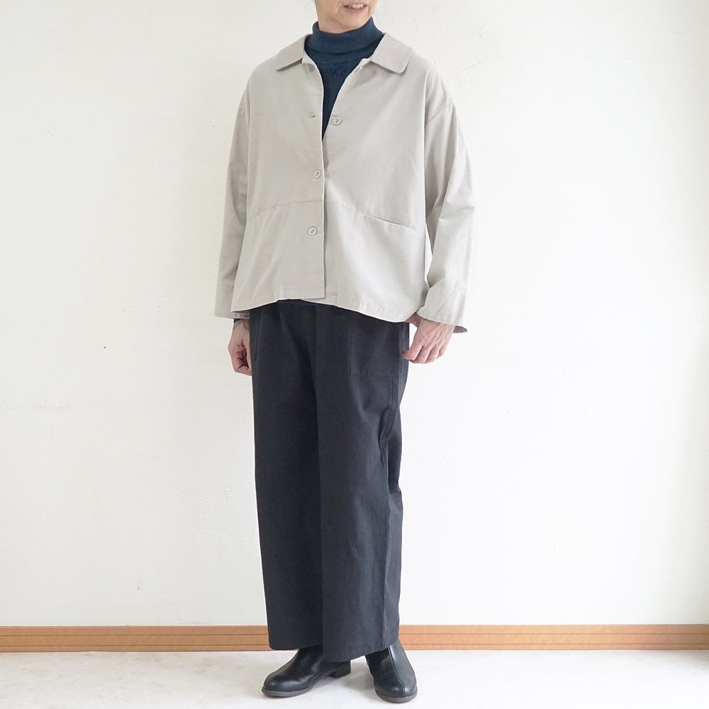 Branch m‘.,ブランチエム,ナチュラル,30代,40代,50代,60代,リネン,ゆったり,麻,コットン,綿,コットンリネン,pants,パンツ,ワイドパンツ,ストレートパンツ,サイドポケットパンツ,サイドポケット,