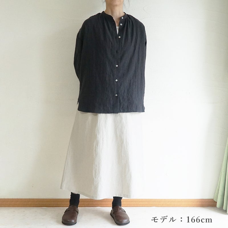 Branch m‘.,ブランチエム,ナチュラル,30代,40代,50代,60代,リネン,ゆったり,麻,スカート,リネンスカート,ナロースカート,麻,コットン,綿,コットンリネン