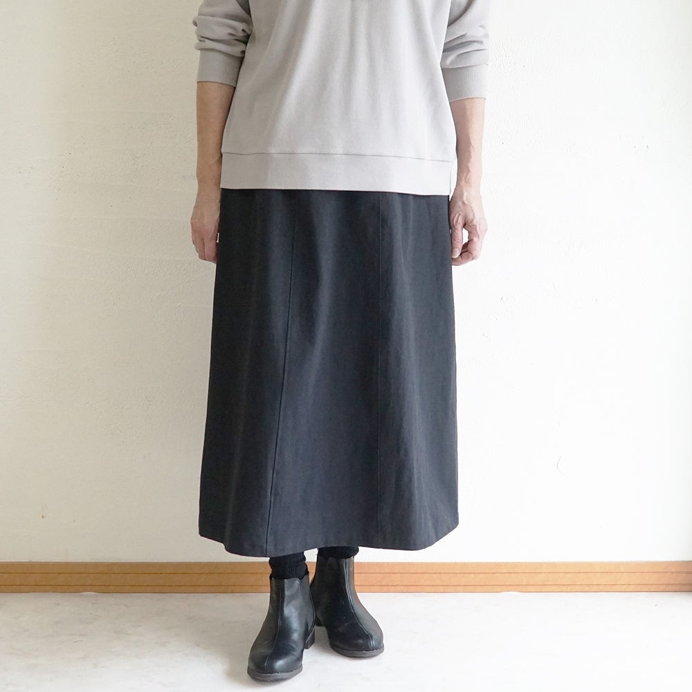 Branch m‘.,ブランチエム,ナチュラル,30代,40代,50代,60代,リネン,ゆったり,麻,スカート,リネンスカート,ナロースカート,麻,コットン,綿,コットンリネン