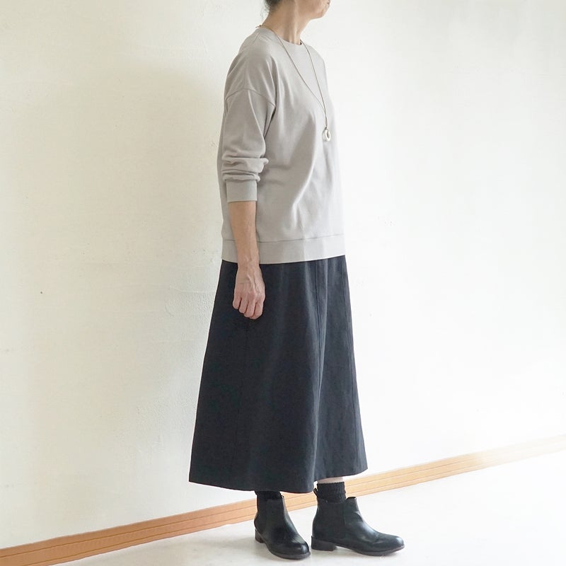 Branch m‘.,ブランチエム,ナチュラル,30代,40代,50代,60代,リネン,ゆったり,麻,スカート,リネンスカート,ナロースカート,麻,コットン,綿,コットンリネン