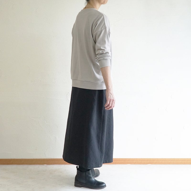 Branch m‘.,ブランチエム,ナチュラル,30代,40代,50代,60代,リネン,ゆったり,麻,スカート,リネンスカート,ナロースカート,麻,コットン,綿,コットンリネン