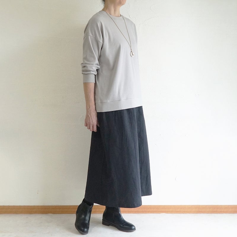 Branch m‘.,ブランチエム,ナチュラル,30代,40代,50代,60代,リネン,ゆったり,麻,スカート,リネンスカート,ナロースカート,麻,コットン,綿,コットンリネン
