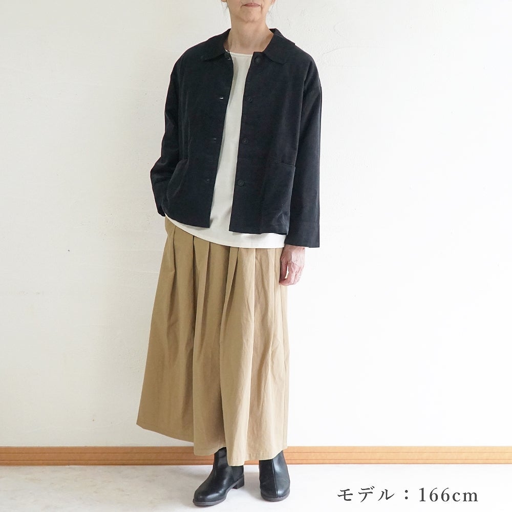 Branch m‘.,ブランチエム,ナチュラル,30代,40代,50代,60代,コットン,綿,ゆったり,ジャケット,羽織,コーデュロイ,コーデュロイジャケット,シャツジャケット
