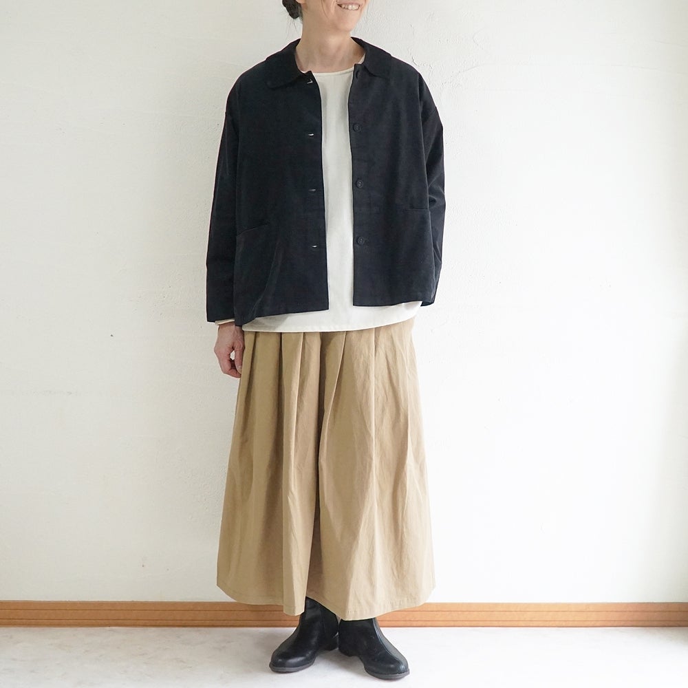 Branch m‘.,ブランチエム,ナチュラル,30代,40代,50代,60代,コットン,綿,ゆったり,ジャケット,羽織,コーデュロイ,コーデュロイジャケット,シャツジャケット