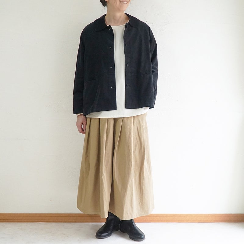 Branch m‘.,ブランチエム,ナチュラル,30代,40代,50代,60代,コットン,綿,ゆったり,ジャケット,羽織,コーデュロイ,コーデュロイジャケット,シャツジャケット
