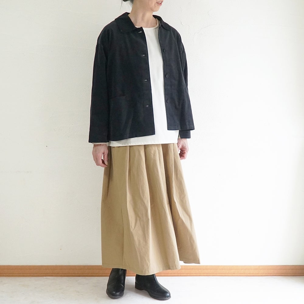 Branch m‘.,ブランチエム,ナチュラル,30代,40代,50代,60代,コットン,綿,ゆったり,ジャケット,羽織,コーデュロイ,コーデュロイジャケット,シャツジャケット