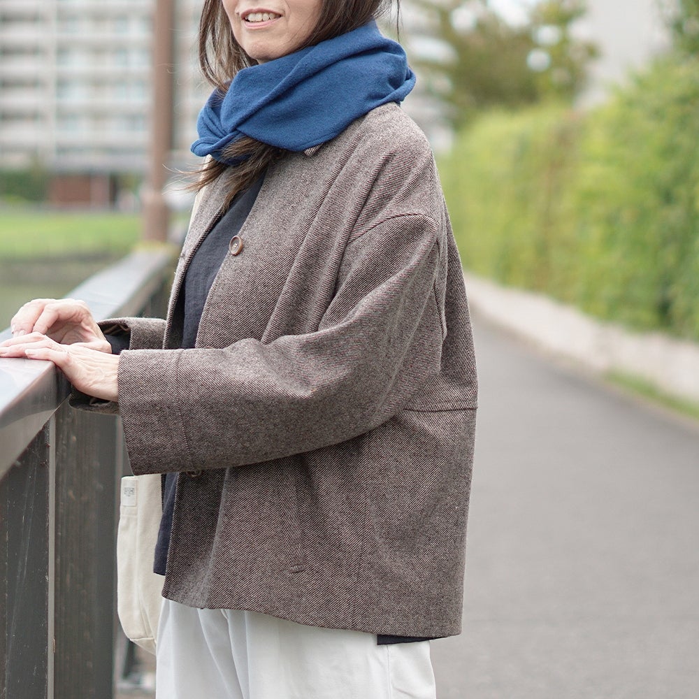 Branch m‘.,ブランチエム,ナチュラル,30代,40代,50代,60代,ウール,ゆったり,ストール,スヌード,サークルストール,ウールストール,ウールスヌード,