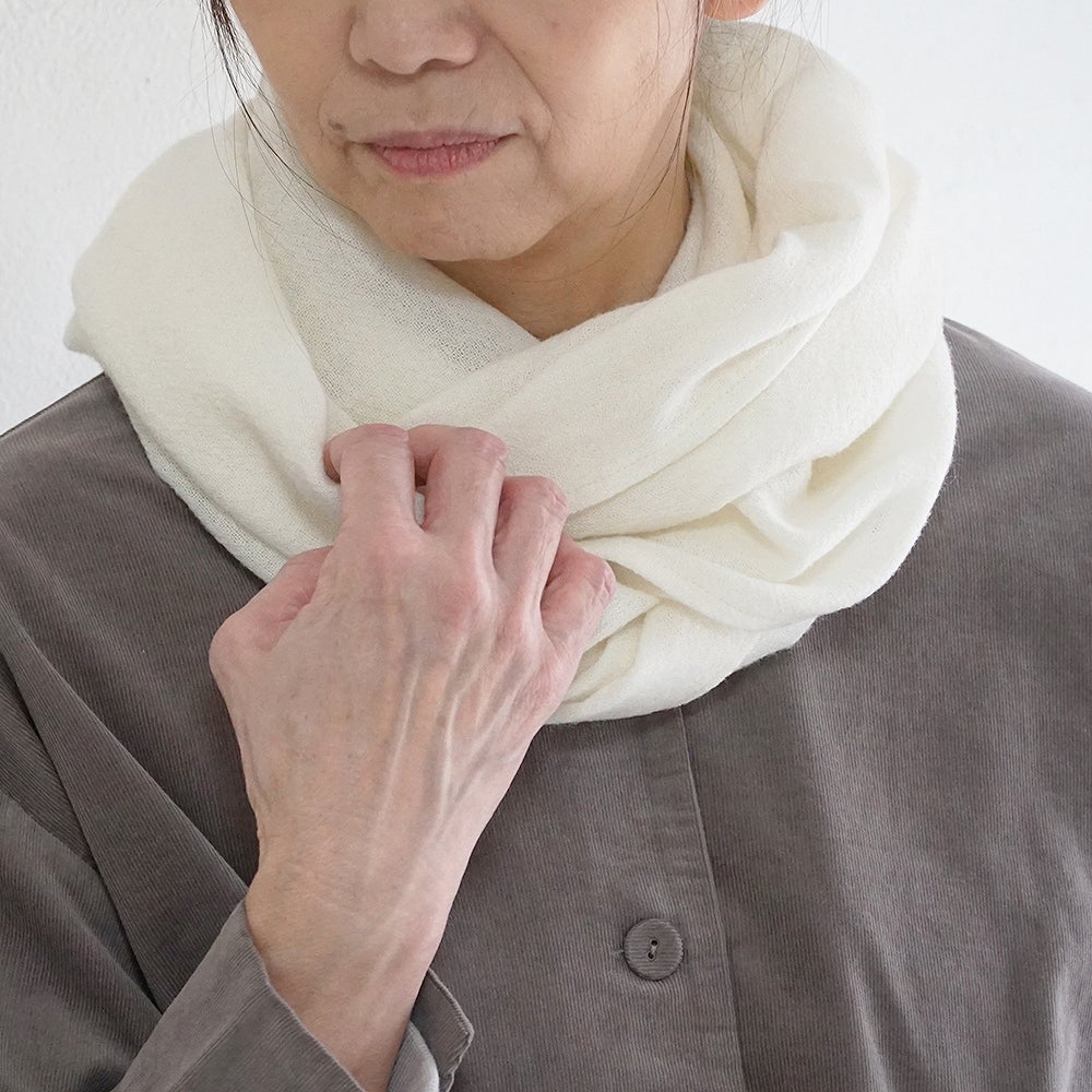 Branch m‘.,ブランチエム,ナチュラル,30代,40代,50代,60代,ウール,ゆったり,ストール,スヌード,サークルストール,ウールストール,ウールスヌード,