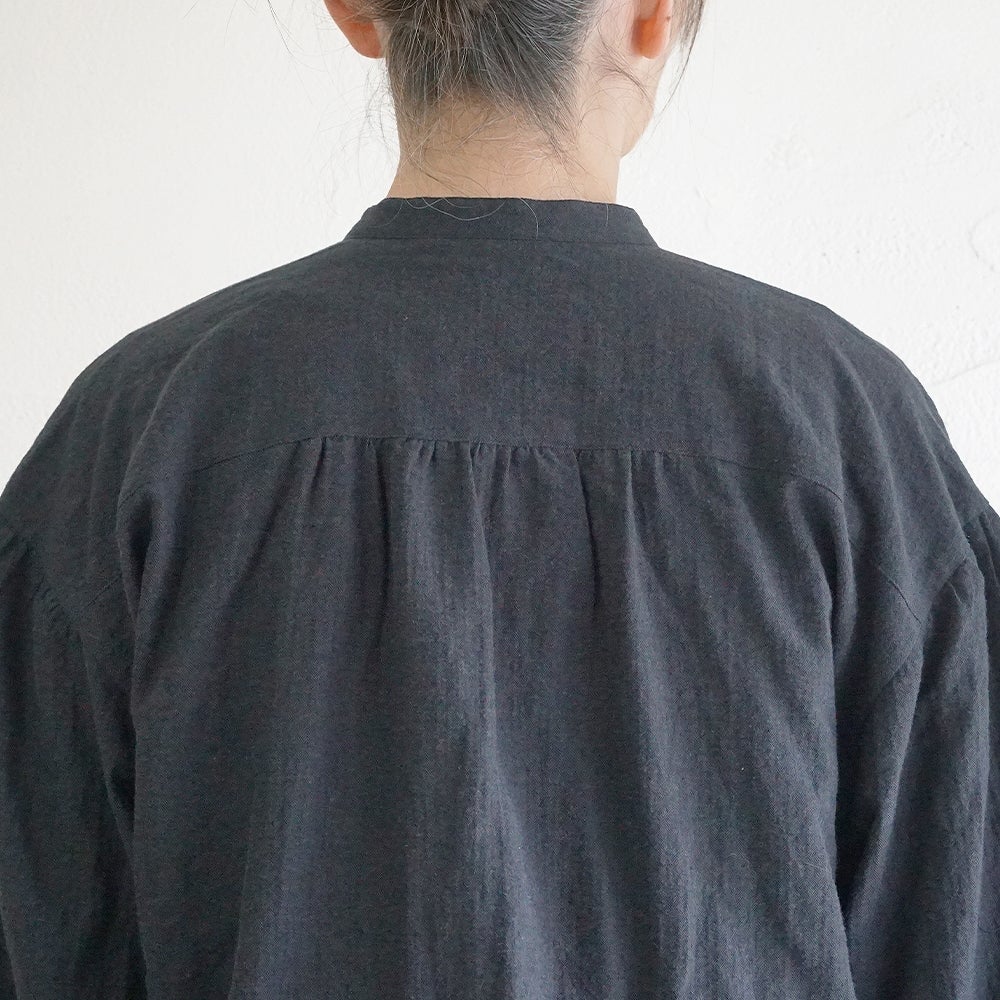 Branch m‘.,ブランチエム,ナチュラル,30代,40代,50代,60代,コットン,ゆったり,綿,ブラウス,シャツ,チュニック,チュニックブラウス,チュニックシャツ,バンドカラーブラウス,バンドカラーシャツ,バンドカラーチュニック,バンドカラー