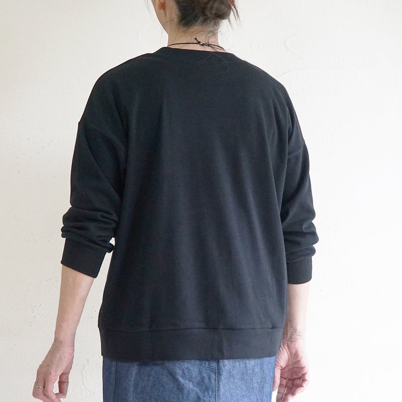 Branch m‘.,ブランチエム,ナチュラル,30代,40代,50代,60代,コットン,綿,ゆったり,Tシャツ,カットソー,ロンT,プルオーバー,スウェット,長袖,