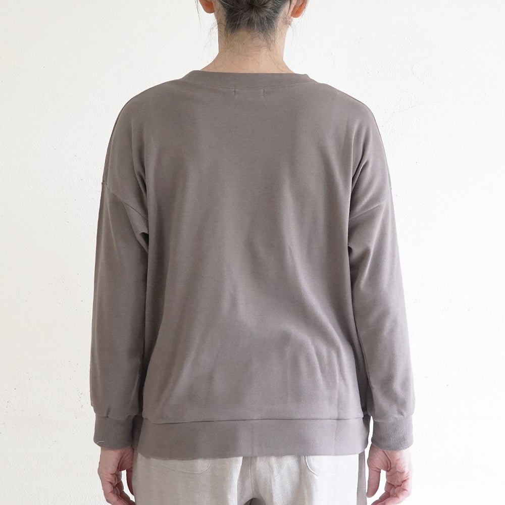 Branch m‘.,ブランチエム,ナチュラル,30代,40代,50代,60代,コットン,綿,ゆったり,Tシャツ,カットソー,ロンT,プルオーバー,スウェット,長袖,