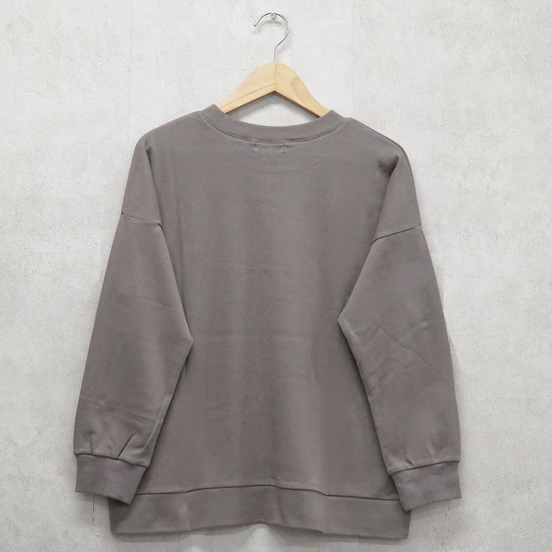 Branch m‘.,ブランチエム,ナチュラル,30代,40代,50代,60代,コットン,綿,ゆったり,Tシャツ,カットソー,ロンT,プルオーバー,スウェット,長袖,