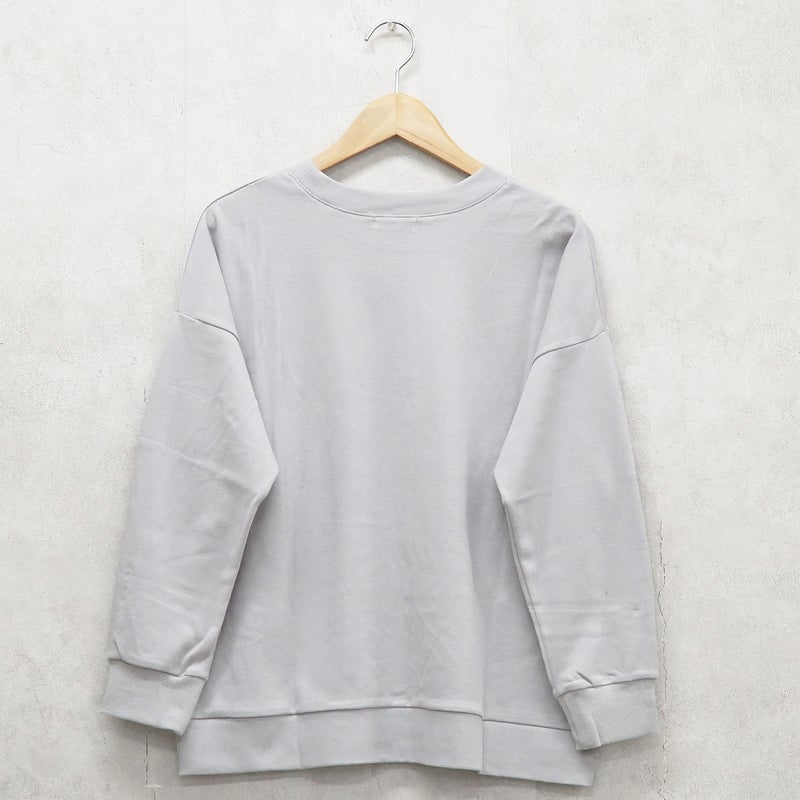 Branch m‘.,ブランチエム,ナチュラル,30代,40代,50代,60代,コットン,綿,ゆったり,Tシャツ,カットソー,ロンT,プルオーバー,スウェット,長袖,