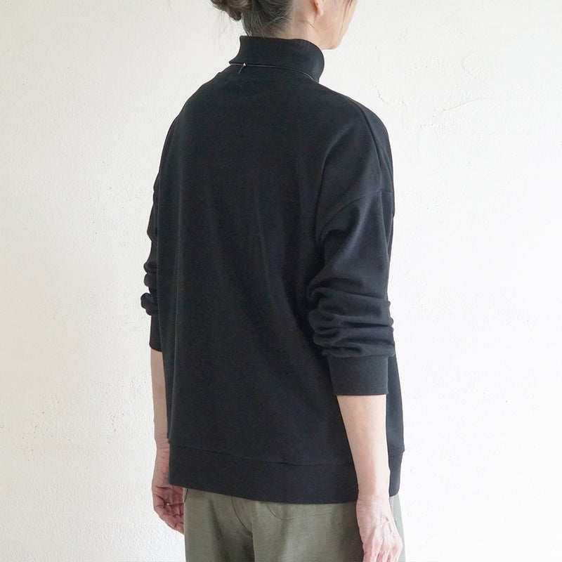 Branch m‘.,ブランチエム,ナチュラル,30代,40代,50代,60代,コットン,綿,ゆったり,Tシャツ,カットソー,ロンT,プルオーバー,スウェット,長袖,タートルネック,タートルネックプルオーバー
