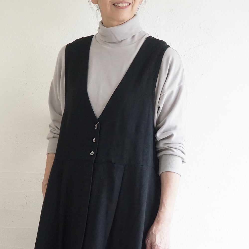 Branch m‘.,ブランチエム,ナチュラル,30代,40代,50代,60代,コットン,綿,ゆったり,Tシャツ,カットソー,ロンT,プルオーバー,スウェット,長袖,タートルネック,タートルネックプルオーバー