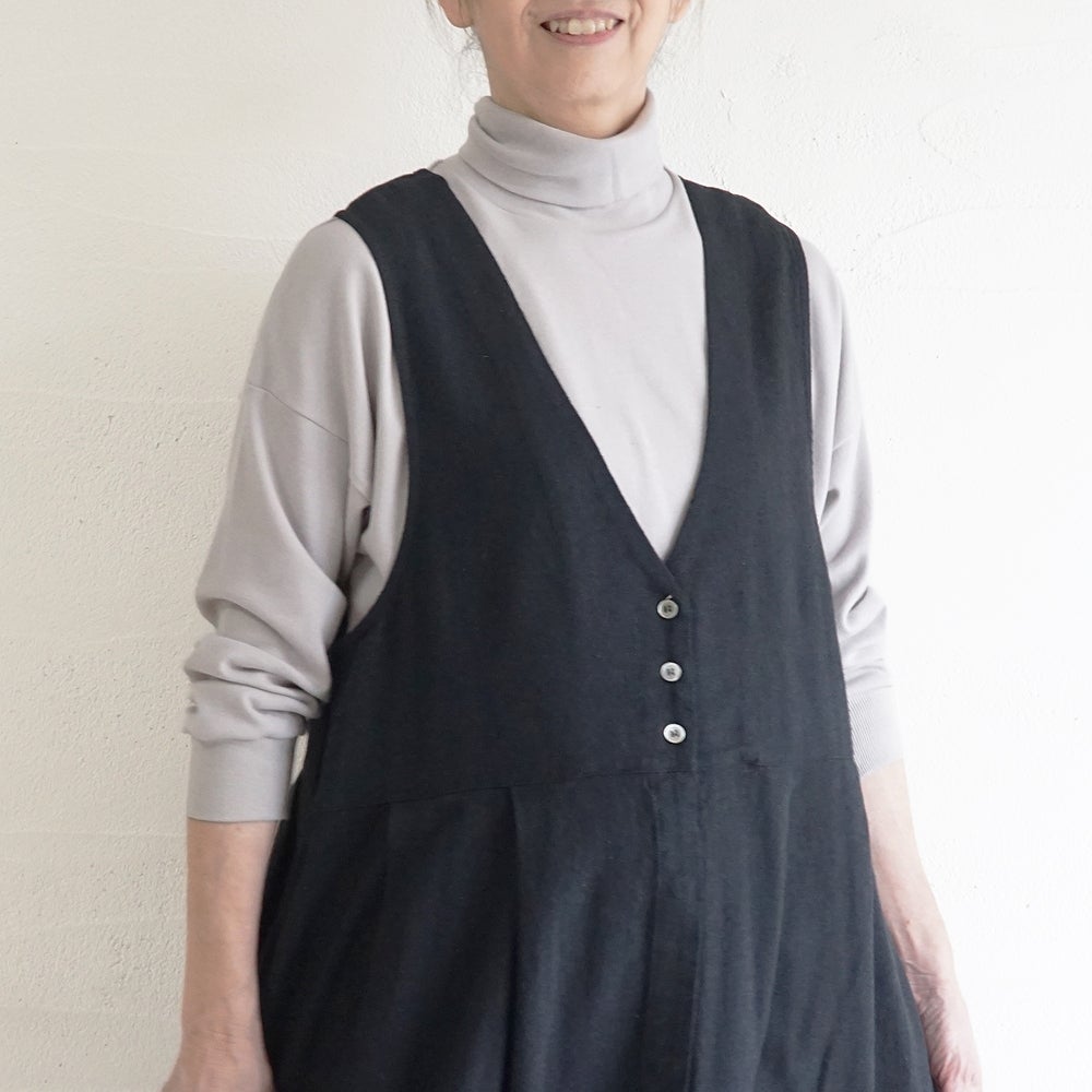 Branch m‘.,ブランチエム,ナチュラル,30代,40代,50代,60代,コットン,綿,ゆったり,Tシャツ,カットソー,ロンT,プルオーバー,スウェット,長袖,タートルネック,タートルネックプルオーバー